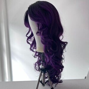 Freetress Equal Lace Front Invisible L Part Synthetic Wig Karissa in Hazepurple